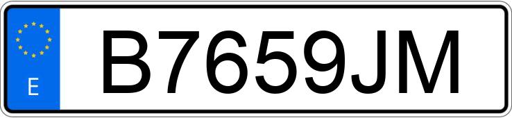 Numer rejestracyjny B7659JM posiada FIAT UNO Numer rejestracyjny B7659JM posiada FIAT UNO