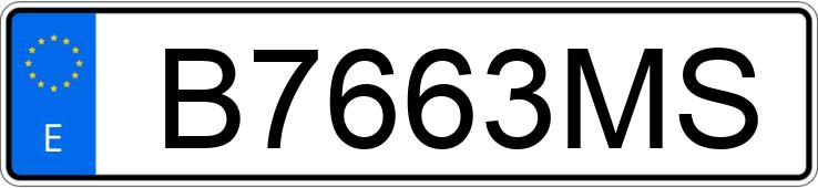 Numer rejestracyjny B7663MS posiada NISSAN PATROL