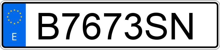 Numer rejestracyjny B7673SN posiada SEAT TOLEDO Numer rejestracyjny B7673SN posiada SEAT TOLEDO