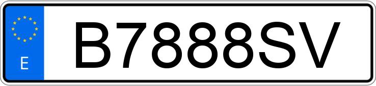 Numer rejestracyjny B7888SV posiada MITSUBISHI MONTERO Numer rejestracyjny B7888SV posiada MITSUBISHI MONTERO
