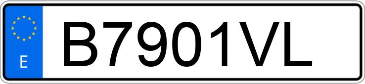 Numer rejestracyjny B7901VL posiada FORD FOCUS