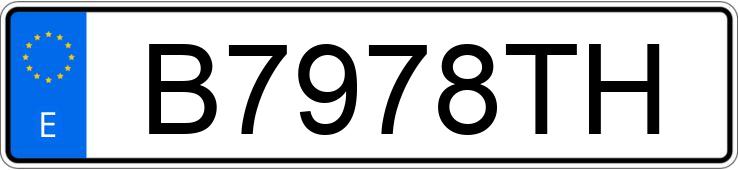 Numer rejestracyjny B7978TH posiada VOLVO S40 Numer rejestracyjny B7978TH posiada VOLVO S40