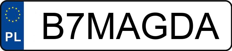 Numer rejestracyjny B7MAGDA posiada BMW M 4 Coupe 3.0 MR`24 E6d/e G82 Compet. xDrive M Drivelogic Numer rejestracyjny B7MAGDA posiada BMW M 4 Coupe 3.0 MR`24 E6d/e G82 Compet. xDrive M Drivelogic