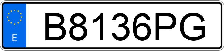 Numer rejestracyjny B8136PG posiada VOLKSWAGEN CORRADO Numer rejestracyjny B8136PG posiada VOLKSWAGEN CORRADO