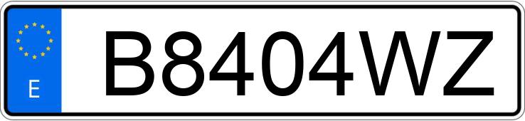 Numer rejestracyjny B8404WZ posiada VOLVO FH12 Numer rejestracyjny B8404WZ posiada VOLVO FH12