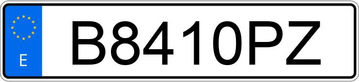 Numer rejestracyjny B8410PZ posiada LAND ROVER DISCOVERY Numer rejestracyjny B8410PZ posiada LAND ROVER DISCOVERY