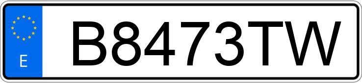 Numer rejestracyjny B8473TW posiada TOYOTA CELICA Numer rejestracyjny B8473TW posiada TOYOTA CELICA
