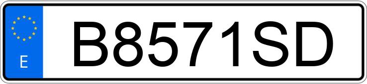 Numer rejestracyjny B8571SD posiada MERCEDES G (463) Numer rejestracyjny B8571SD posiada MERCEDES G (463)