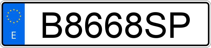 Numer rejestracyjny B8668SP posiada PORSCHE 911 Numer rejestracyjny B8668SP posiada PORSCHE 911