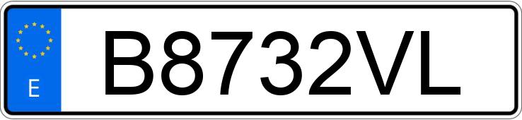 Numer rejestracyjny B8732VL posiada CITROEN SAXO