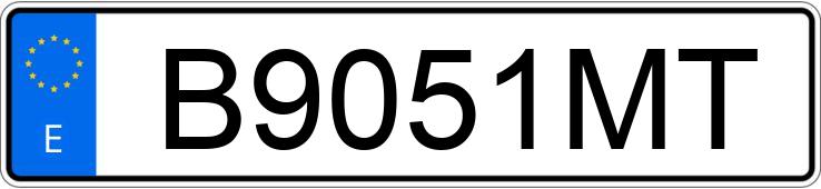 Numer rejestracyjny B9051MT posiada VOLKSWAGEN GOLF Numer rejestracyjny B9051MT posiada VOLKSWAGEN GOLF