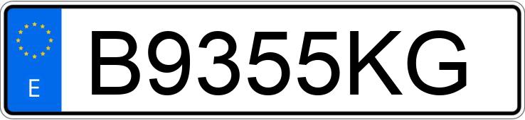 Numer rejestracyjny B9355KG posiada VOLKSWAGEN POLO Numer rejestracyjny B9355KG posiada VOLKSWAGEN POLO