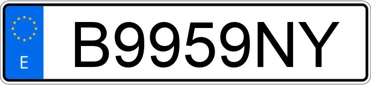 Numer rejestracyjny B9959NY posiada OPEL ASTRA Numer rejestracyjny B9959NY posiada OPEL ASTRA