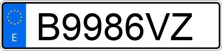 Numer rejestracyjny B9986VZ posiada HONDA CIVIC Numer rejestracyjny B9986VZ posiada HONDA CIVIC