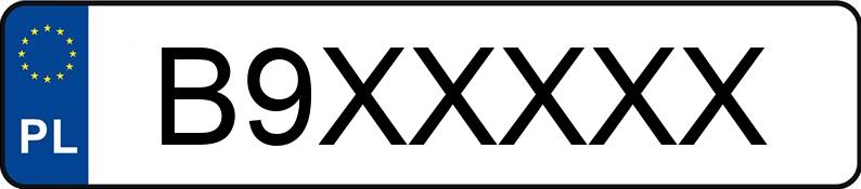 Numer rejestracyjny B9XXXXX posiada VOLKSWAGEN Touran NF 1.5 TSI MR`16 E6d Comfortline