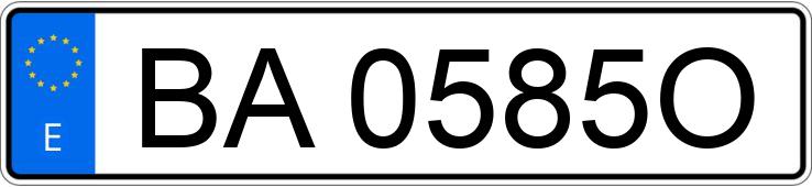 Numer rejestracyjny BA0585O posiada RENAULT 4 Numer rejestracyjny BA0585O posiada RENAULT 4