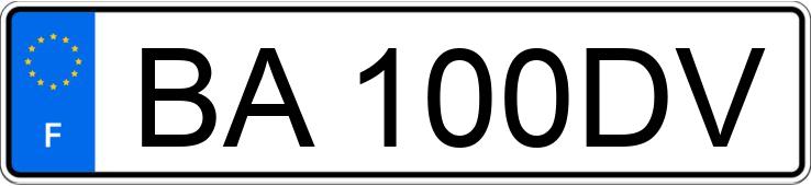 Numer rejestracyjny BA100DV posiada RENAULT CLIO III