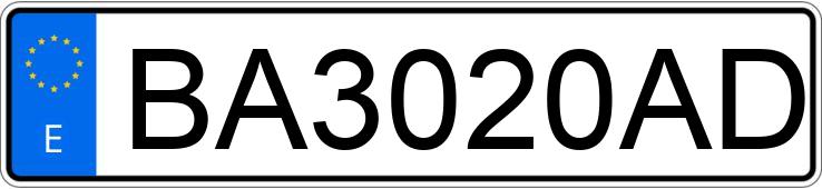 Numer rejestracyjny BA3020AD posiada FORD FOCUS