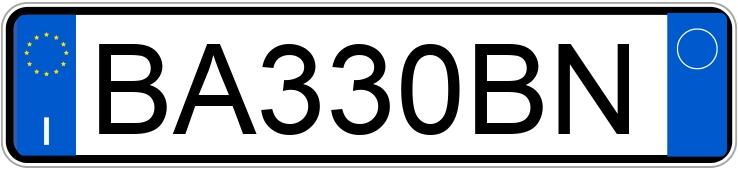 Numer rejestracyjny BA330BN posiada TOYOTA Avensis 1a serie Numer rejestracyjny BA330BN posiada TOYOTA Avensis 1a serie