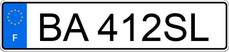 Numer rejestracyjny BA412SL posiada RENAULT CLIO III