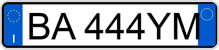 Numer rejestracyjny BA444YM posiada BMW Serie 3 Numer rejestracyjny BA444YM posiada BMW Serie 3