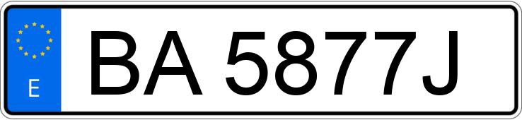 Numer rejestracyjny BA5877J posiada NISSAN PATROL