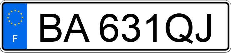 Numer rejestracyjny BA631QJ posiada CITROEN C3 II