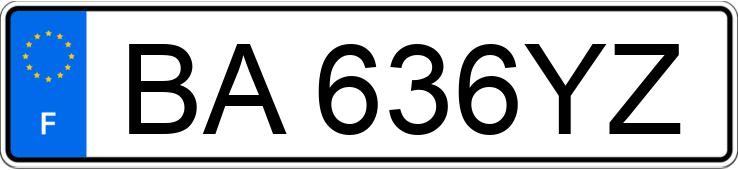 Numer rejestracyjny BA636YZ posiada RENAULT MEGANE III