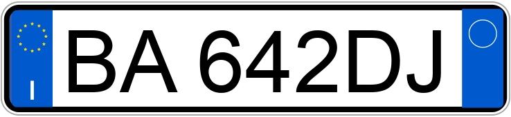 Numer rejestracyjny BA642DJ posiada SUBARU Justy 2a serie Numer rejestracyjny BA642DJ posiada SUBARU Justy 2a serie