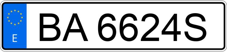 Numer rejestracyjny BA6624S posiada FORD TRANSIT