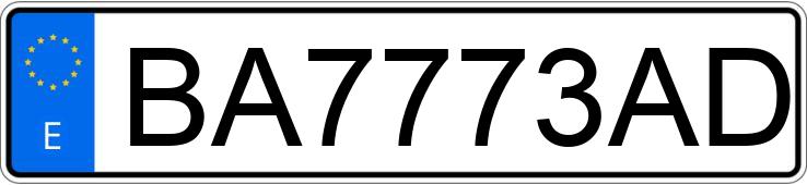 RegistreringsnummerBA7773AD har PEUGEOT 406
