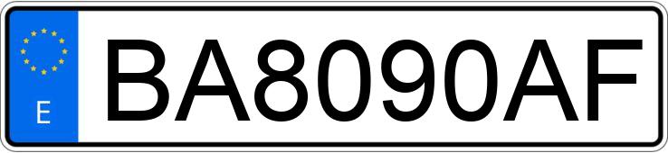 Numer rejestracyjny BA8090AF posiada HYUNDAI COUPE