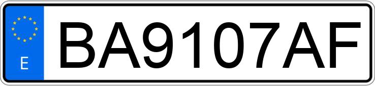 Numer rejestracyjny BA9107AF posiada BMW SERIE 3 E36 COMPACT 318TDS SE