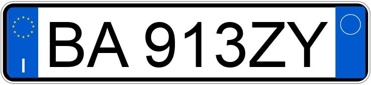 Numer rejestracyjny BA913ZY posiada HONDA Prelude 2a serie