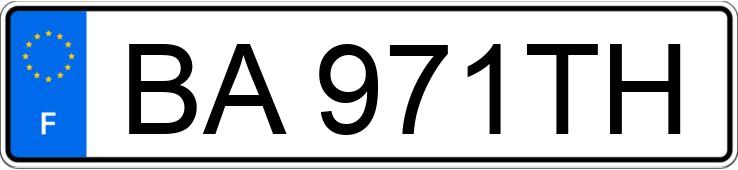 Numer rejestracyjny BA971TH posiada TOYOTA AURIS