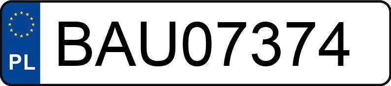 Numer rejestracyjny BAU 07374 posiada TOYOTA Avensis Liftback 2.2 Diesel MR`03 E4 Sol - BAU07374