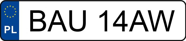 Numer rejestracyjny BAU14AW posiada DAEWOO Tico 0.8 Kat. 800 PM