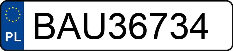 Numer rejestracyjny BAU 36734 posiada HYUNDAI I20 BC3 - BAU36734