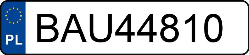 Numer rejestracyjny BAU 44810 posiada BMW 330D XDRIVE - BAU44810