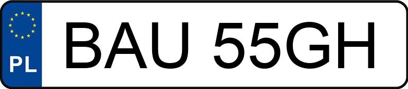 Il numero di registrazione BAU 55GH ha HONDA City 1.4 MR`06 E4 Comfort - BAU55GH