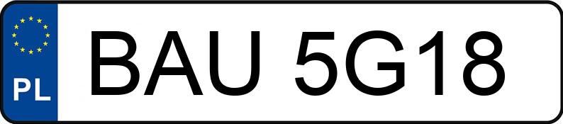 Numer rejestracyjny BAU 5G18 posiada URSUS C 1.6t 360 - BAU5G18 Numer rejestracyjny BAU 5G18 posiada URSUS C 1.6t 360 - BAU5G18