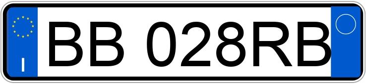 Numer rejestracyjny BB028RB posiada FIAT Punto 1a serie