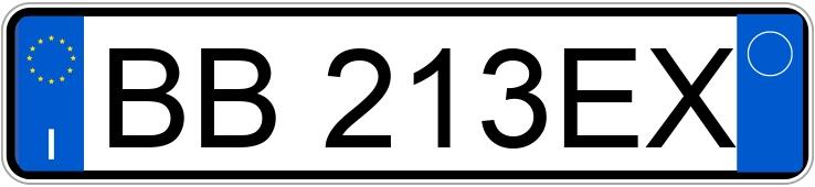 Numer rejestracyjny BB213EX posiada RENAULT Megane-Scenic 1a s.