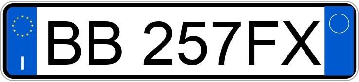 Numer rejestracyjny BB257FX posiada AUDI TT 1a serie Numer rejestracyjny BB257FX posiada AUDI TT 1a serie