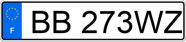 Numer rejestracyjny BB273WZ posiada CITROEN BERLINGO