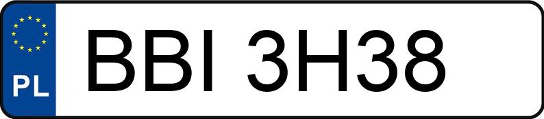 Numer rejestracyjny BBI 3H38 posiada TOYOTA Yaris 1.5 MR`24 E6d Comfort - BBI3H38 Numer rejestracyjny BBI 3H38 posiada TOYOTA Yaris 1.5 MR`24 E6d Comfort - BBI3H38