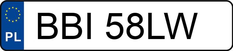 Numer rejestracyjny BBI 58LW posiada TOYOTA Corolla 2.0 Diesel MR`04 E4 Prestige - BBI58LW