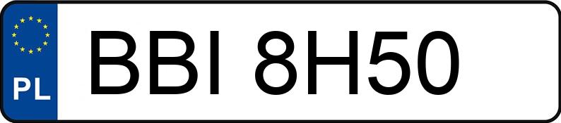 Numer rejestracyjny BBI 8H50 posiada BMW 320CI - BBI8H50 Numer rejestracyjny BBI 8H50 posiada BMW 320CI - BBI8H50