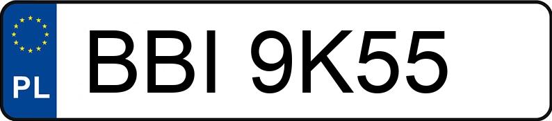 Numer rejestracyjny BBI 9K55 posiada SEAT ATECA - BBI9K55