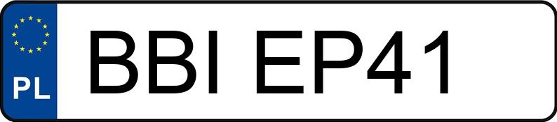 Numer rejestracyjny BBI EP41 posiada CITROEN C4 - BBIEP41 Numer rejestracyjny BBI EP41 posiada CITROEN C4 - BBIEP41